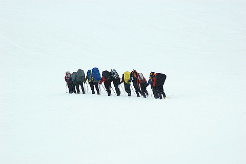 White Out ,Mt Rainier 2006