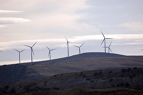 Wyoming 2009 Wind Power